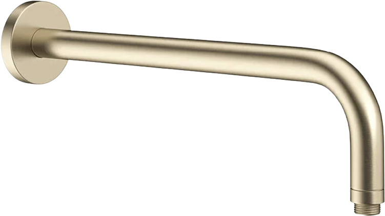 Crosswater MPRO Wall Mounted Shower Arm - Brushed Brass