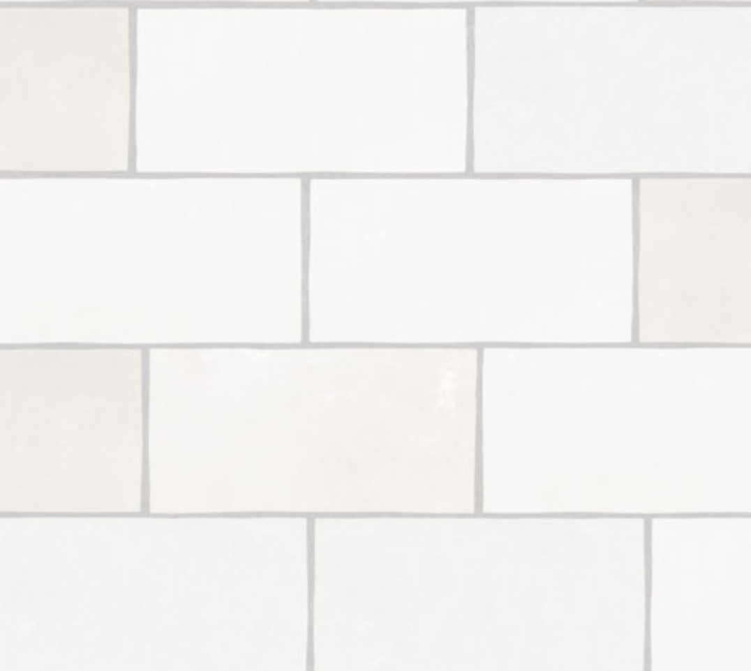 Zellige Nouveau Metro White Matt Ceramic