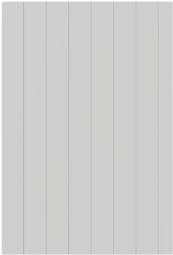 Tydeman Matt light grey Tongue & Groove Tall Clad on wall panel