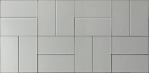 Metro Brick Flat Gloss White