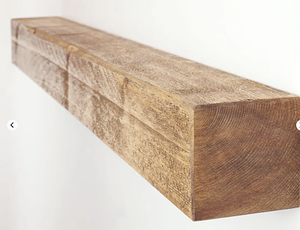 Rustic Mantel Beam