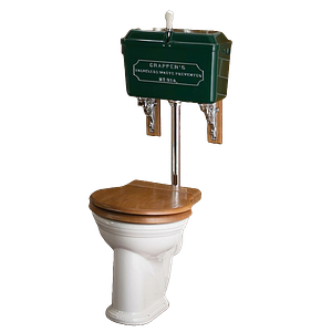 Thomas Crapper 814 Cast Cistern Low Level WC Set