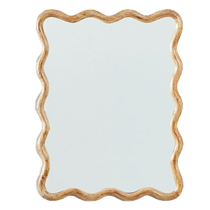 Rectangular wall mirror in mango wood Gilliam