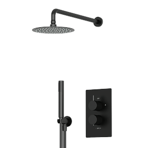 Merano Cosenza Dual Head Thermostatic Concealed Mixer Shower
