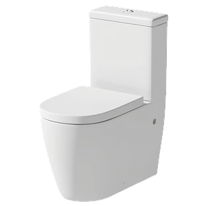 Affine Bordeaux II Close Coupled Rimless Toilet & Soft Close Seat